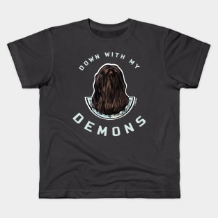 Down with my Demons/Front and Back Kids T-Shirt